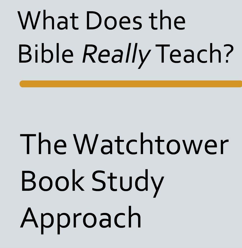The Watchtower Book Study Approach Introduction